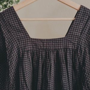 dressup boutique squared-neck top